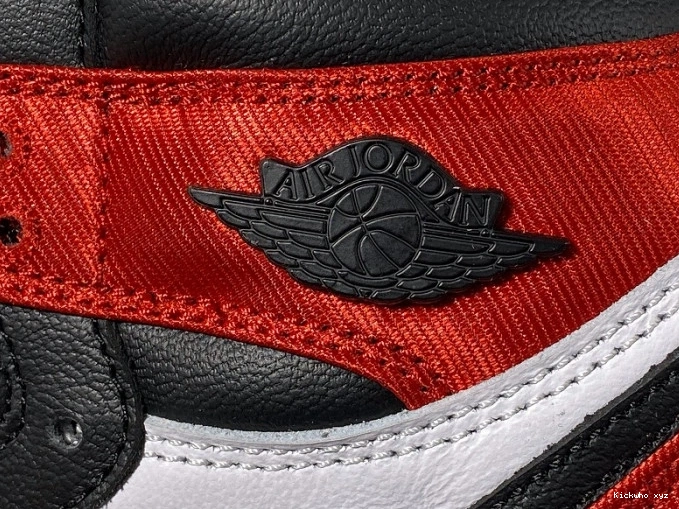 High Satin Air Black 1 Retro Jordan Toe CD0461-016 0804